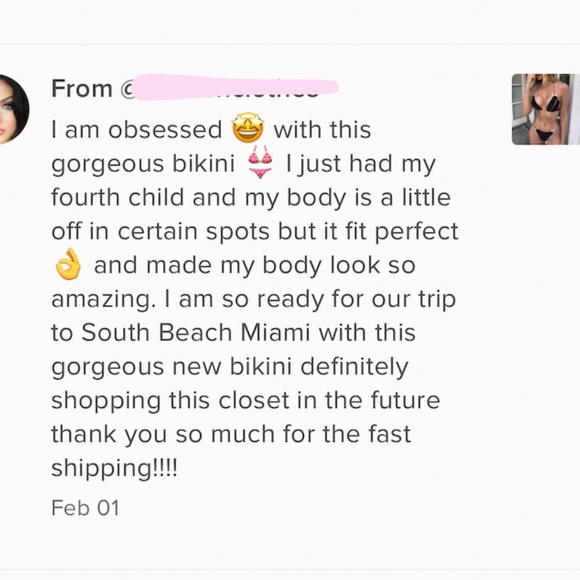 BLUE Braided Ties Bikini Swimsuit - Picture 7 of 14